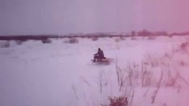 Самодельный снегоход на гусенице смотреть онлайн