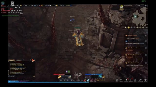 Steam Deck Lost Ark GeForce NOW Gameplay 60 FPS Steam OS смотреть онлайн