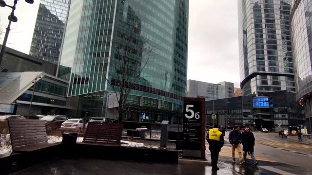 Москва! Москва-Сити, Прогулка вдоль Небоскребов смотреть онлайн