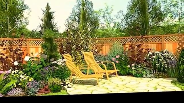 Прогулка по саду 1.5 сотки / Ландшафтный дизайн смотреть онлайн