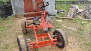 Самодельный Мини трактор