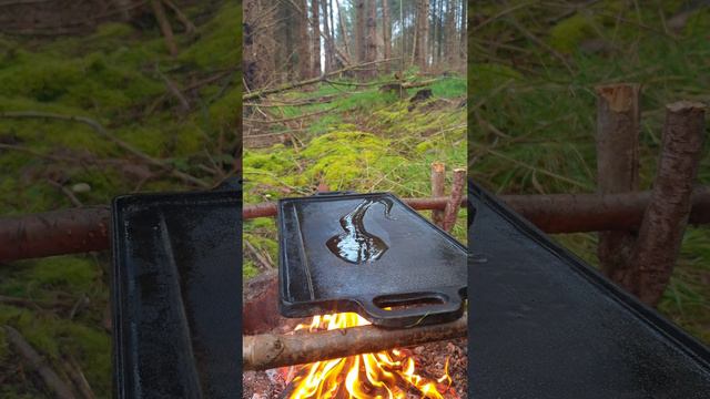 Tomahawk Steak - Cooked In The Forest!!! ASMR
