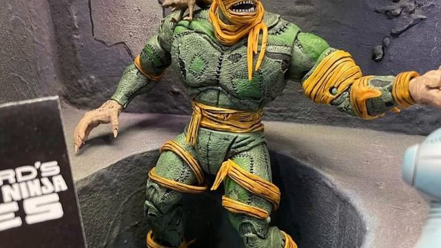 New Neca TMNT teenage mutant ninja turtles action figures on display toy fair 2023 смотреть онлайн