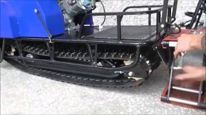 Универсальная рама, склизовая подвеска на мотобуксировщиках Лидер