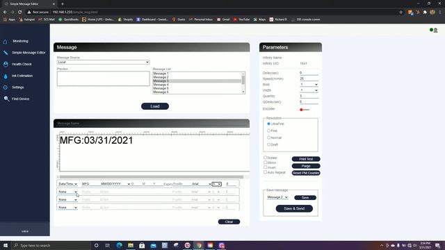 SNEED-JET Infinity Inkjet Printer - How to Create a Date Code смотреть онлайн