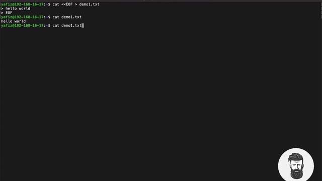 heredoc or here-document || Complete Course || Bash Scripting || Linux || CLI смотреть онлайн