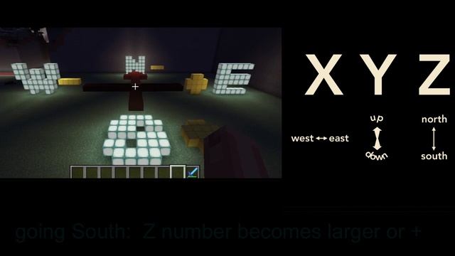 How To Minecraft:   XYZ Coordinates