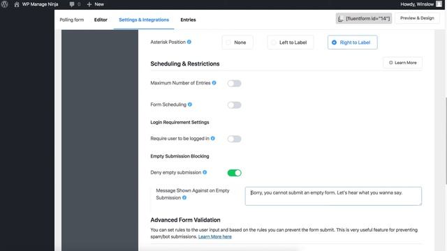 How to Restrict Blank Form Submissions in WordPress | WP Fluent Forms смотреть онлайн