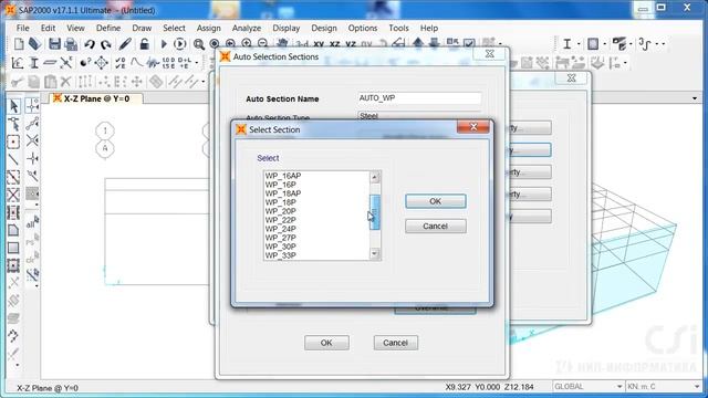 SAP2000 Tips & tricks - Создание и расчет стального каркаса (Часть 1) смотреть онлайн