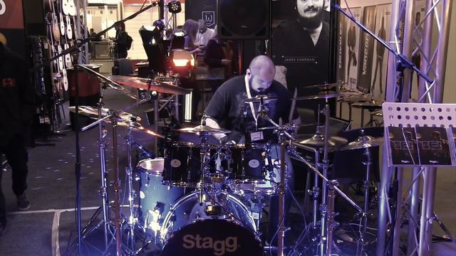 Musikmesse 2015 - James Chapman Stagg cymbals workshop performance Pt.2 смотреть онлайн