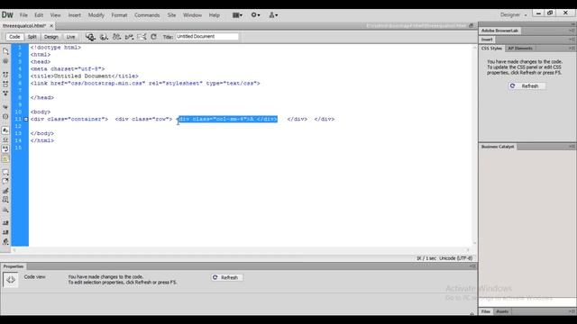 Bootstrap 4 tutorial in hindi part -4 Three Equal Columns Using Numbers смотреть онлайн