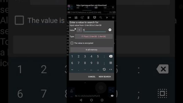 How to hack Nebulous with a virtual space And game guardian смотреть онлайн