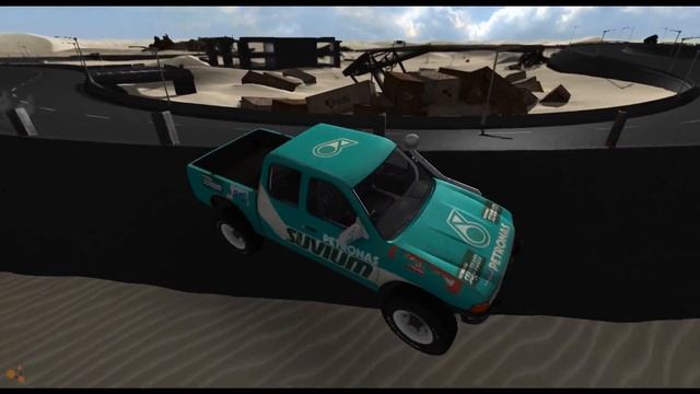 BeamNG.Drive Mod : Ford Ranger (Crash Test)