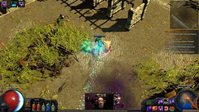 Ghost Herder - Ep #36 - Hardcore Chaos Shadow - Path of Exile: Talisman League (v2.1.1c) смотреть онлайн