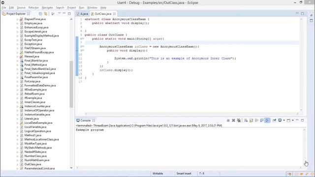 Java - Anonymous Inner Class смотреть онлайн