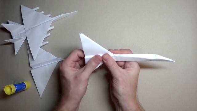 Оригами из бумаги своими руками: как сделать самолет истребитель с ракетами смотреть онлайн