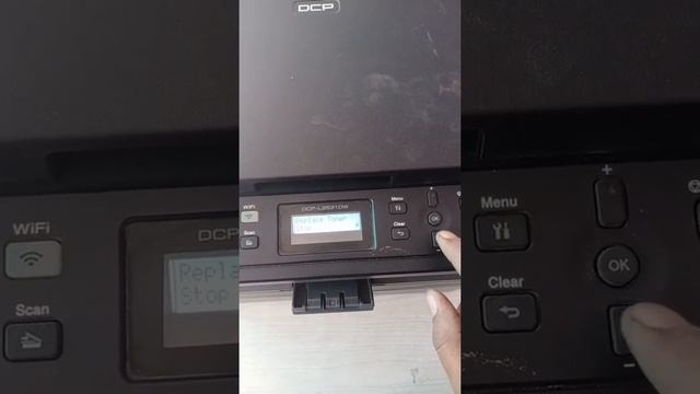 DCP L2531 DW Replace Toner, Front Cover , Replace Toner Error.....