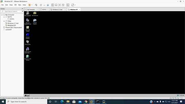 Windows NT 4.0 Terminal Server Edition walkthrough/Windows for Workgroups 3.11 on VMware Workstatio смотреть онлайн