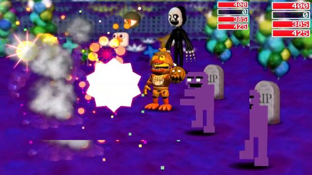 Тутор как получить ключ в Фнаф ворлд.