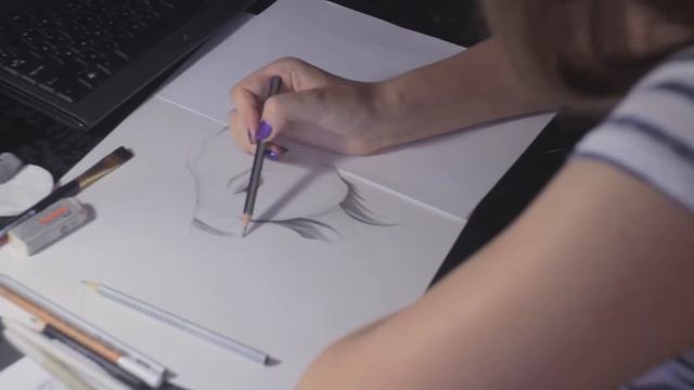 Создание портрета по фотографии. Tasha Kobrina. Portraits