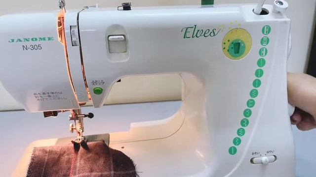 Máy may mini gia đình JANOME ELVES N-35 смотреть онлайн