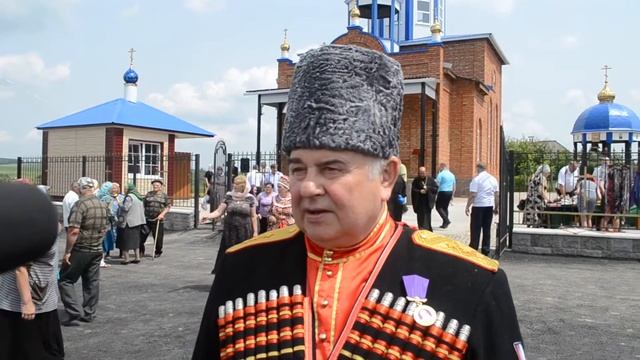 Федор Иванович Сотников о казачьем храме