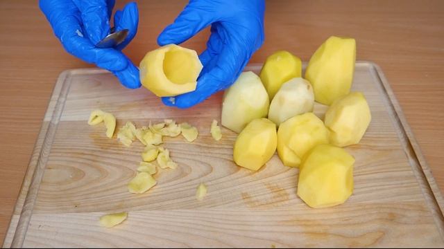 Картофель в Духовке фаршированный Мясом смотреть онлайн