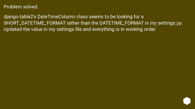 Modifying display format of DateTimes in django-tables2 смотреть онлайн
