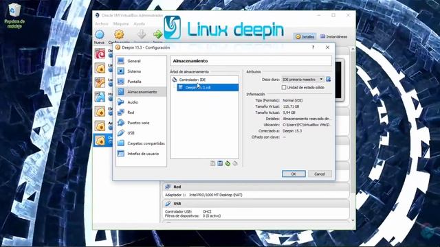 Como Instalar Deepin 15.3 en Oracle VirtualBox смотреть онлайн