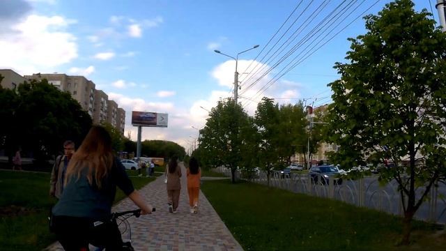 Тестирую старую камеру SJCAM 5000. Ул.Доваторцев и лес Кругленький. Погода должна испортиться.