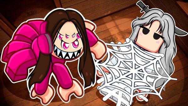 ЗЛОЙ ПАУК В РОБЛОКС! Spider – СЪЕШЬ ИЛИ УМРИ!