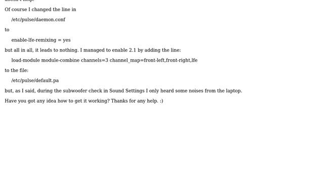 Ubuntu: Ubuntu 14.04 Asus G550JK SonicMaster External Subwoofer not working смотреть онлайн