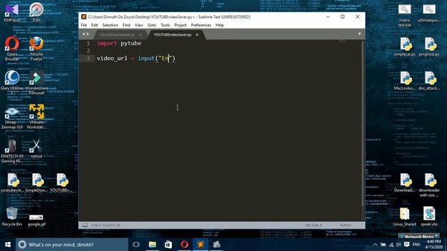 How to make a file downloader in python смотреть онлайн