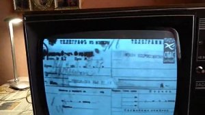 Включаем старый советский телевизор Рассвет 307