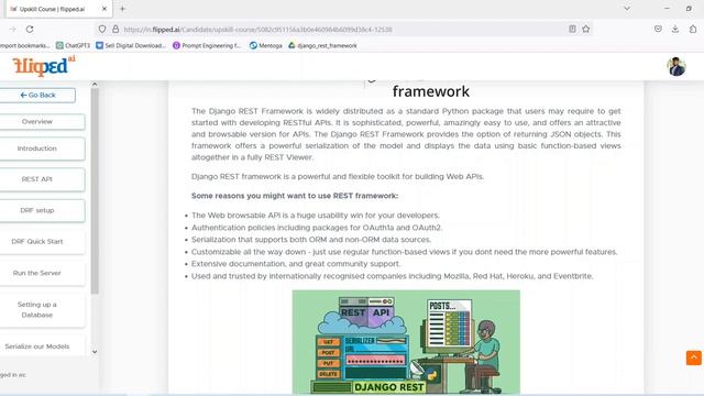 Module 1 Introduction To DRF | Introduction To Django Rest Framework | Full Stack