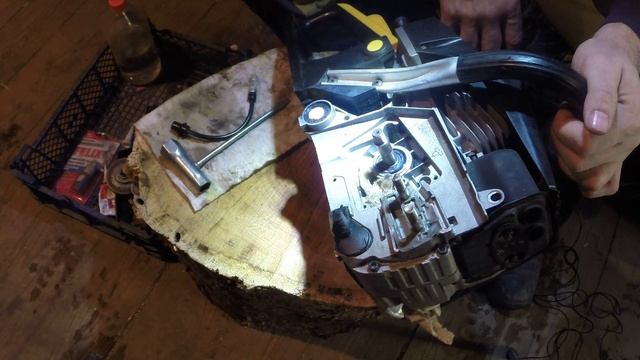 Маслонасос пила Huter BS52 тонкости использования