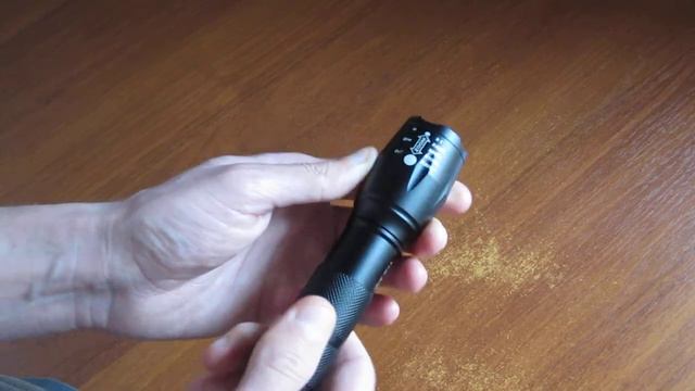 Мощный фонарик CREE XM-L T6 LED с сайта Алиэкспресс (AliExpress)