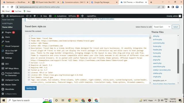 How to install Google Tag Manager - GTM | How to install Google Tag manager on Wordpress Website смотреть онлайн