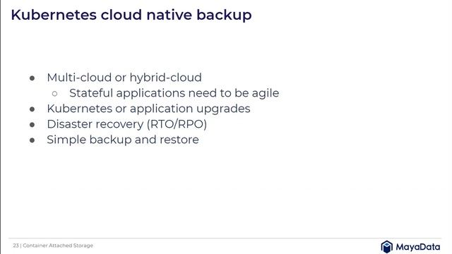 WEBINAR: Data Protection for Kubernetes смотреть онлайн