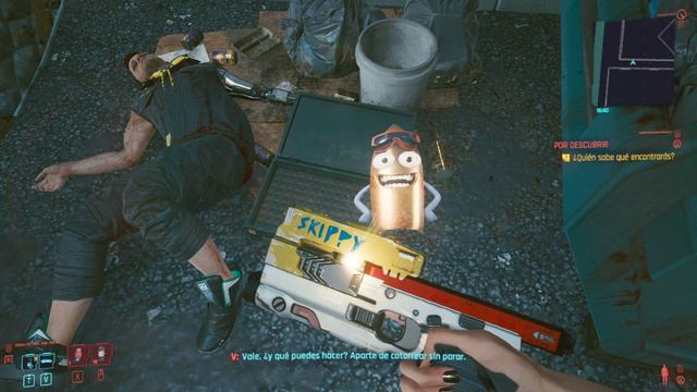 CYBERPUNK: 2 0 7 7 encontramos a skippy😀😋 smart weapon con IA integrada смотреть онлайн