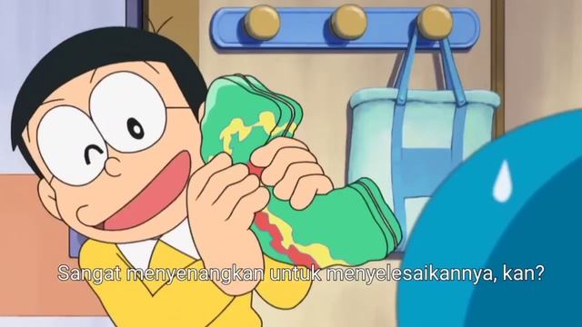 Doraemon Episode "Membuat Hadiah Natal di Roda Tembikar" - Subtitle Indonesia смотреть онлайн