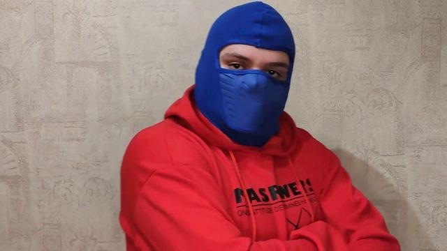 Зимняя Балаклаве Маска Маски Зима синяя смотреть онлайн