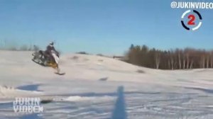 приколы на снегоходах
