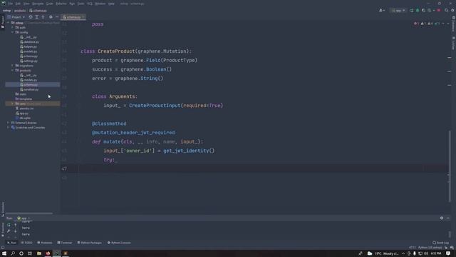 flask api endpoint part 5 graphql creating product mutation смотреть онлайн