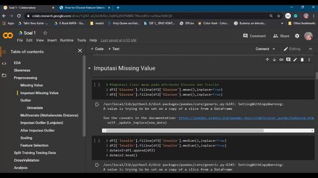 Data Analytics (Data Mining): Tutorial Data Preprocessing with Python - Bahasa Indonesia смотреть онлайн