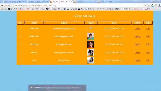 Chapter 4 - Registration Form Admin Panel Delete Users смотреть онлайн