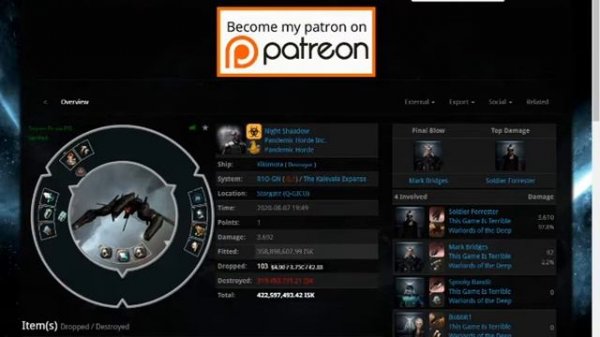 Гайд Как экспортировать фит из zkillboard.com в EVE Online