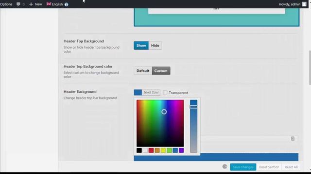 Header Custom Background Color Settings - Sink WordPress Theme By ThemeHippo смотреть онлайн