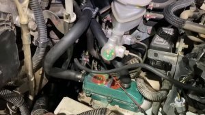 Подогреватель 220V на Митсубиши Паджеро Спорт, дизель.