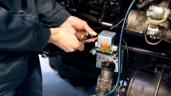 Установка расходомеров топлива DFM